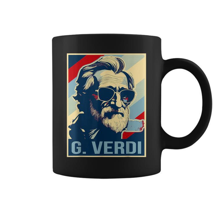 Giuseppe Verdi Poster Italian Opera Coffee Mug