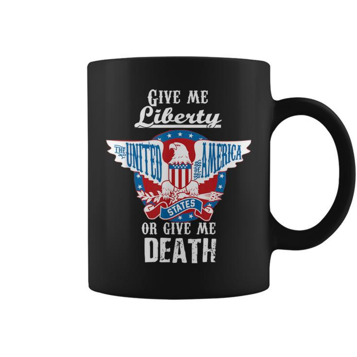 Give Me Liberty Or Give Me Death 4Th Of July Coffee Mug