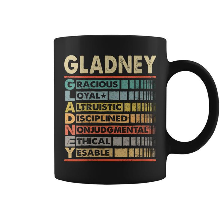 Gladney Family Name Last Name Gladney Coffee Mug