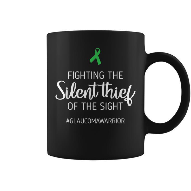 Glaucoma Awareness Thief Of Sight Strong Fighter And Warrior Coffee Mug