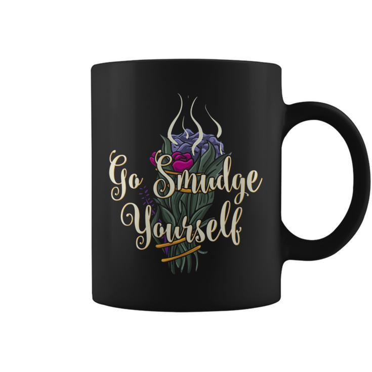 Go Smudge Yourself Sage Smudging Feather Coffee Mug