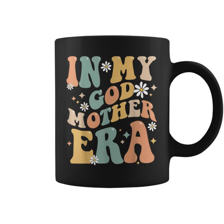 In My Godmother Era Lover Groovy Retro Mom  Coffee Mug