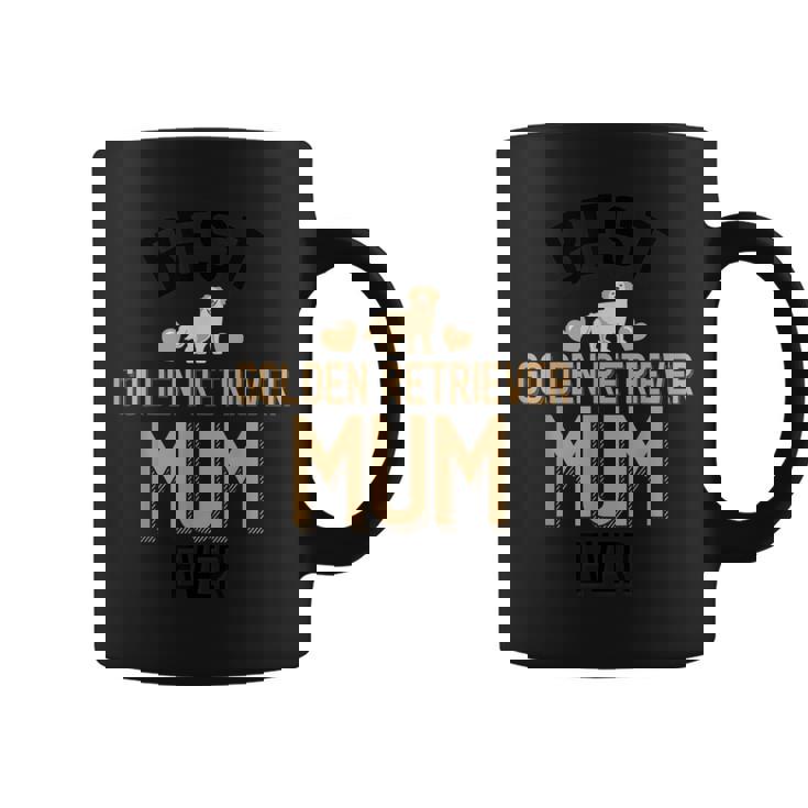 Golden Retriever Lover Best Golden Retriever Mum Ever Taza de café