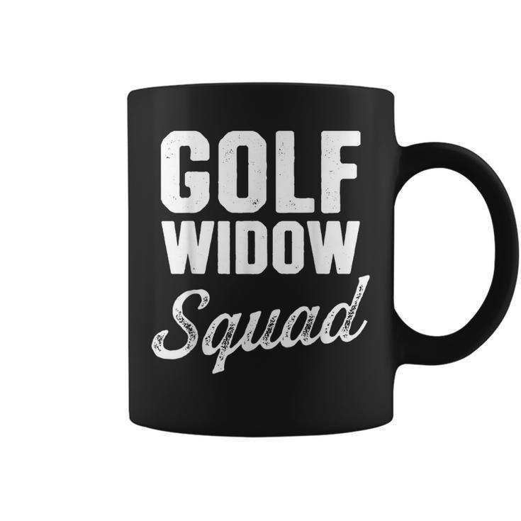 Golf Widow Wife Squad Golfer Golfing Coffee Mug