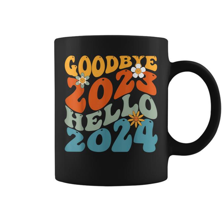 Goodbye 2023 Hello 2024 Happy New Year Coffee Mug