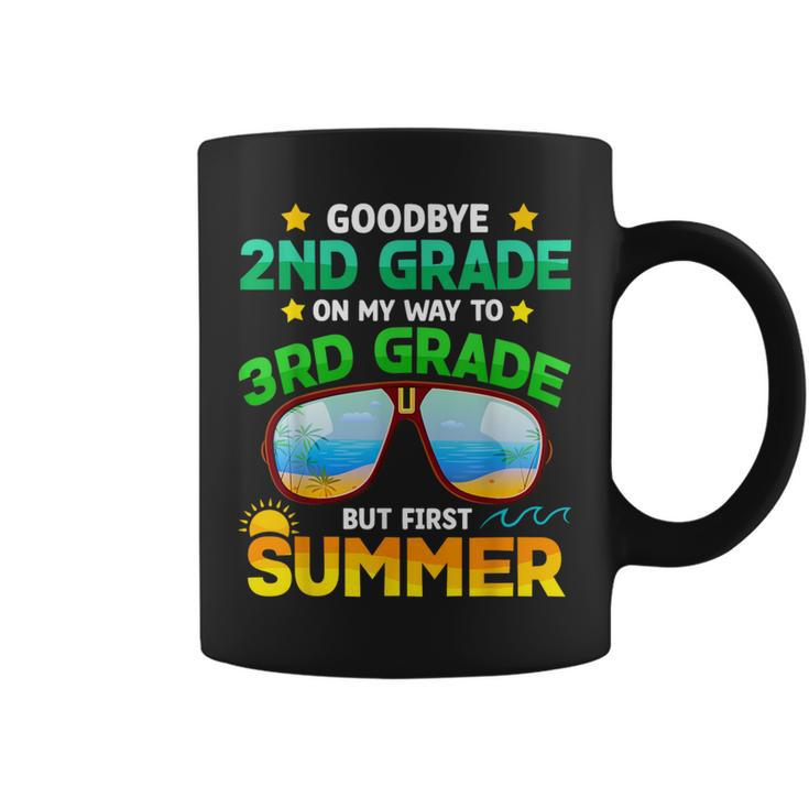 Goodbye 2Nd Grade Way To 3Rd Grade First Summer Graduation Coffee Mug