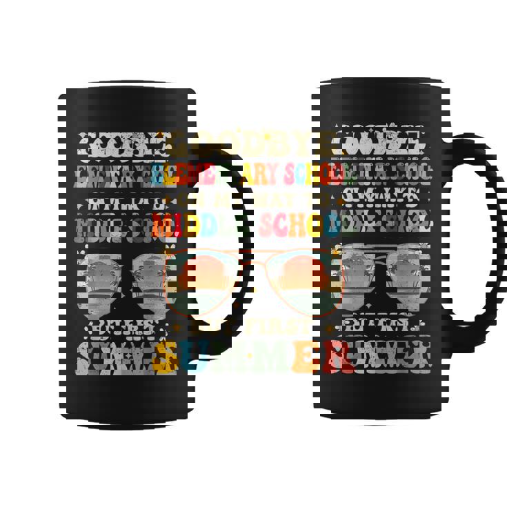Goodbye Elementary Graduation To Middle School Hello Summer Coffee Mug