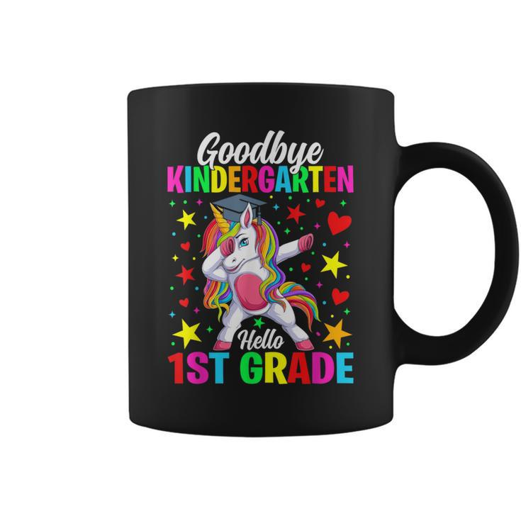 Goodbye Kindergarten Hello 1St Grade Graduation Unicorn Girl Coffee Mug