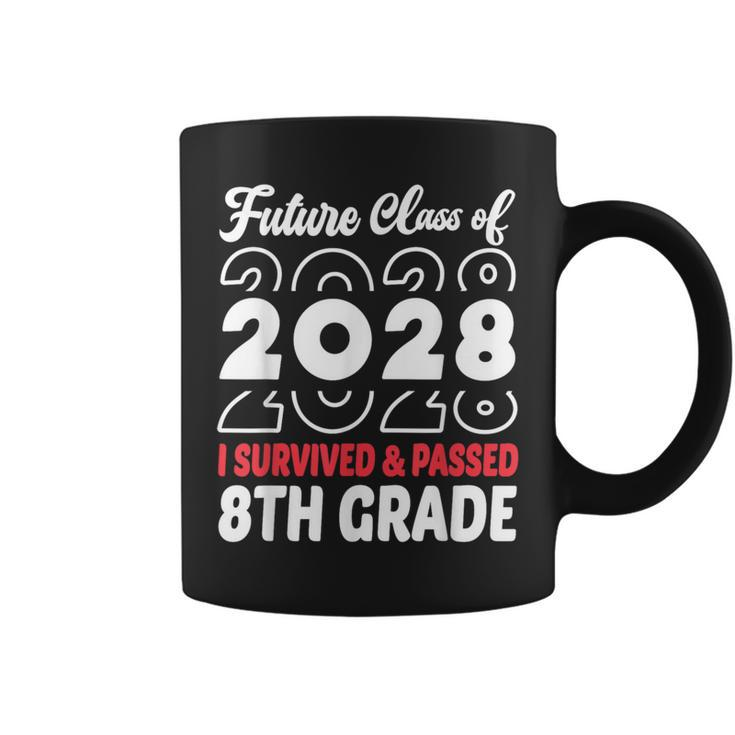 Graduation 2024 Future Class Of 2028 8Th Grade Coffee Mug