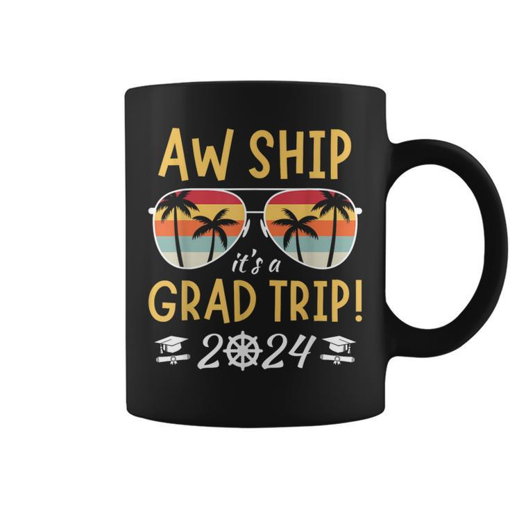 Graduation Trip Cruise 2024 Ship Senior Matching Cruise Coffee Mug