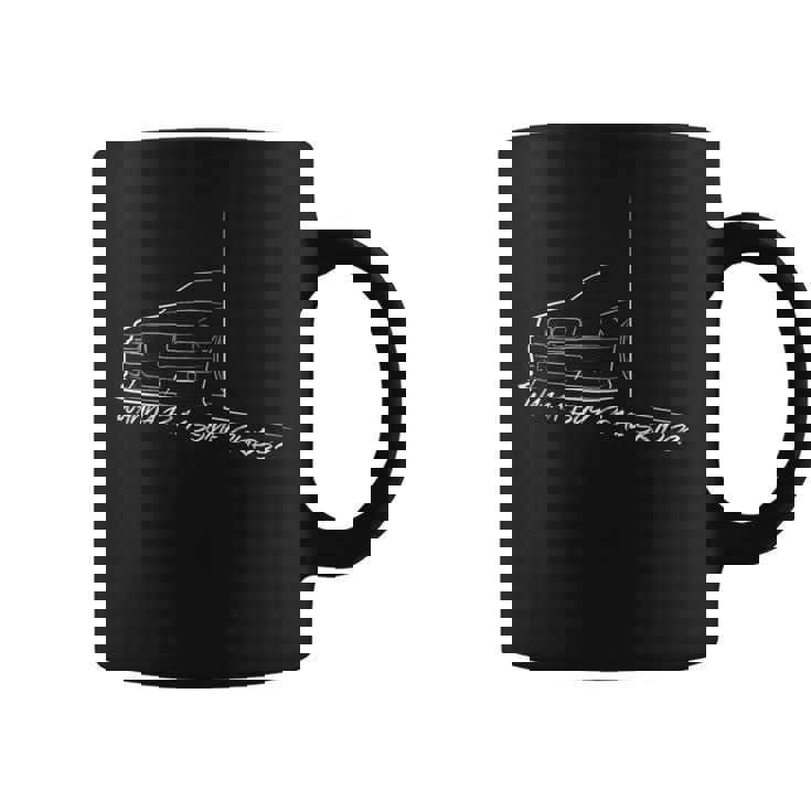 Gráfico De Coche Divertido Peeking E36 Drift Taza de café
