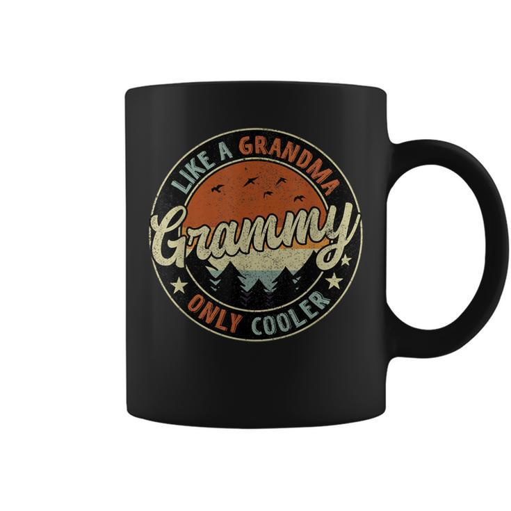 Grammy Like A Grandma Only Cooler Retro Mother's Day Coffee Mug