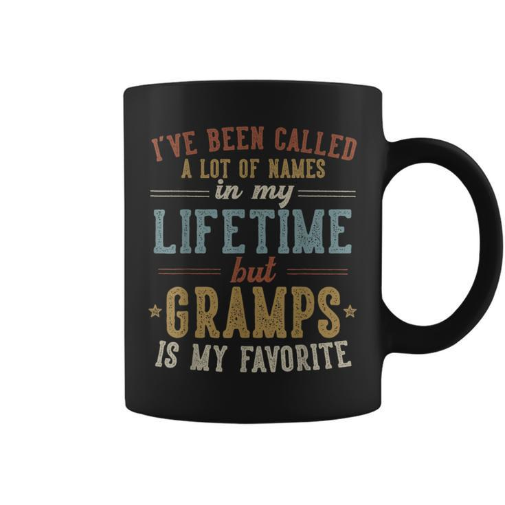 Gramps Is My Favorite Name Father's Day Gramps Coffee Mug