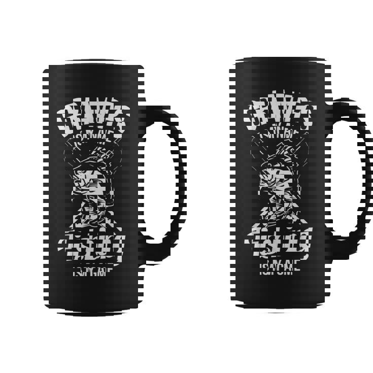 Gramps Is My Name Fishing Boating Coffee Mug