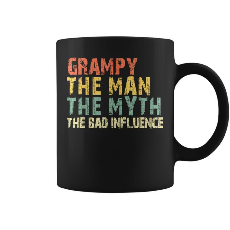 Grampy The Man Myth Bad Influence Vintage Coffee Mug