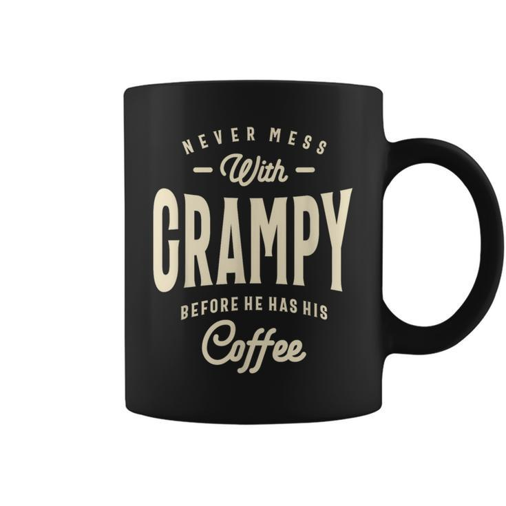 Grampy's Coffee Time Warning Dad Grandpa Coffee Mug