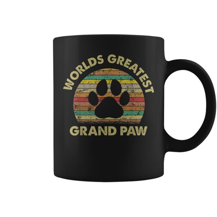 Grand Paw Dog Lover Grandpaw Father's Day Coffee Mug