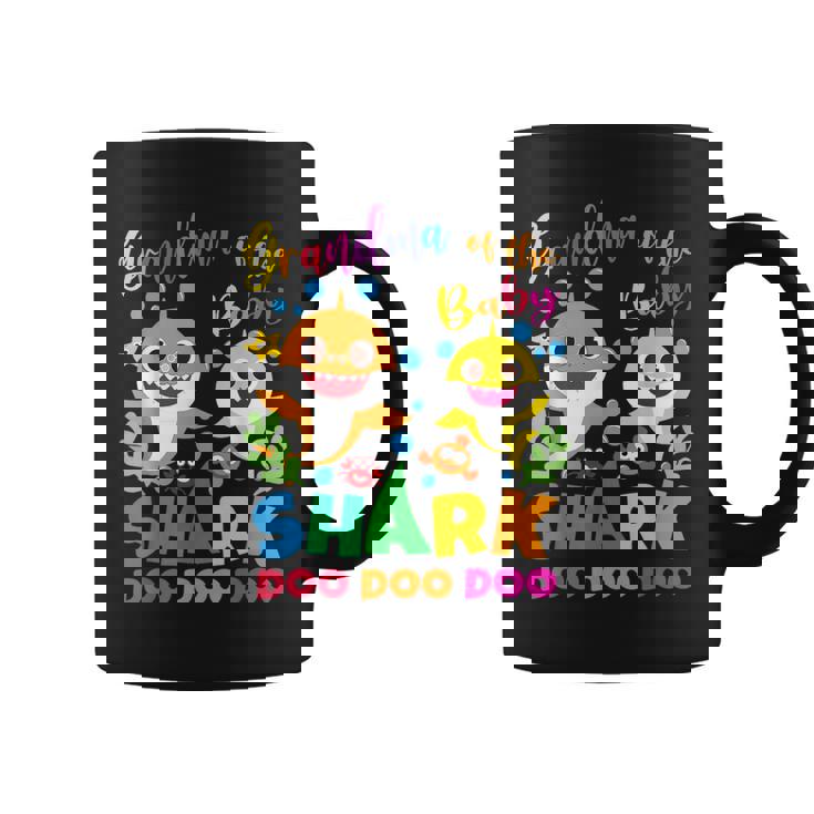 Grandma Of The Shark Birthday Boy Girl Party Family Coffee Mug