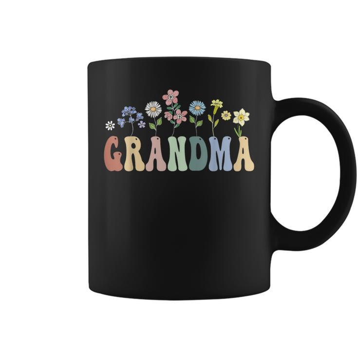 Grandma Wildflower Floral Grandma Coffee Mug