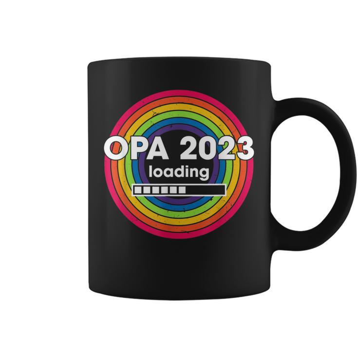 Grandpa 2023 Loading Werdender Opa Newborn Grandpa Coffee Mug