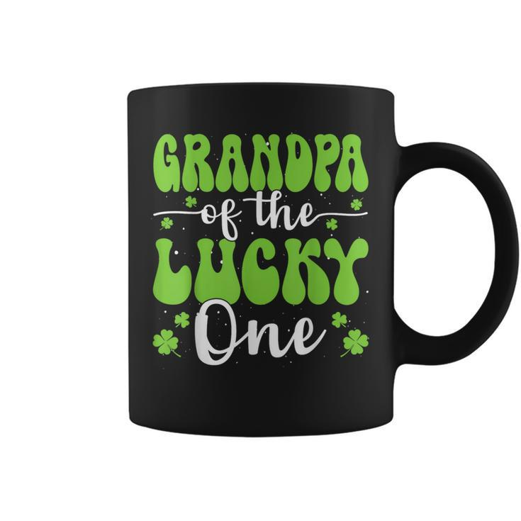 Grandpa Of The Lucky One First Birthday St Patrick's Day Coffee Mug