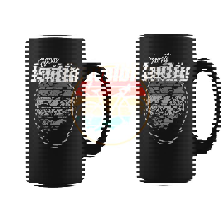 Gravelbiker I Gravel Bike Retro I Gravelbike Taza de café