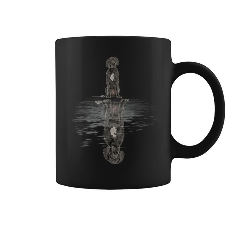 Great Dane Reflection Father's Day Dog Coffee Mug