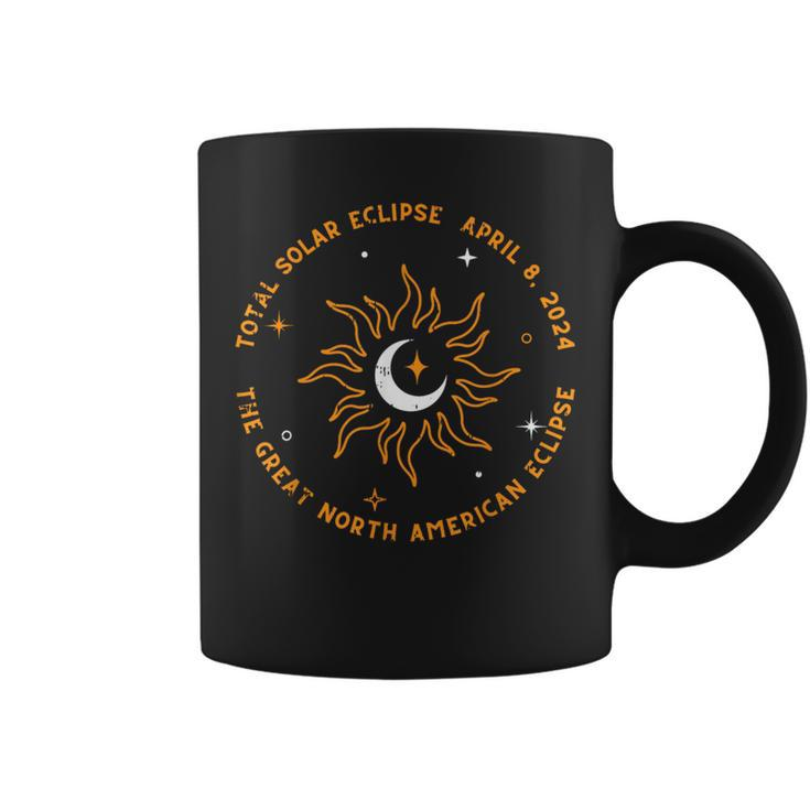 The Great North American Total Solar Eclipse April 8 2024 Coffee Mug