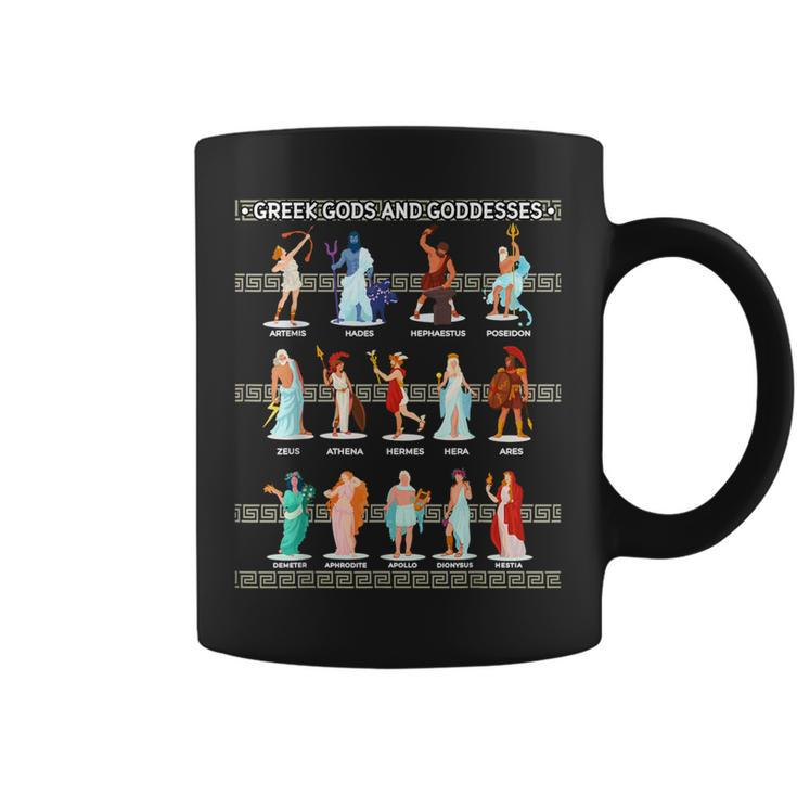 Greek History Gods And Goddesses Ancient Legends Coffee Mug