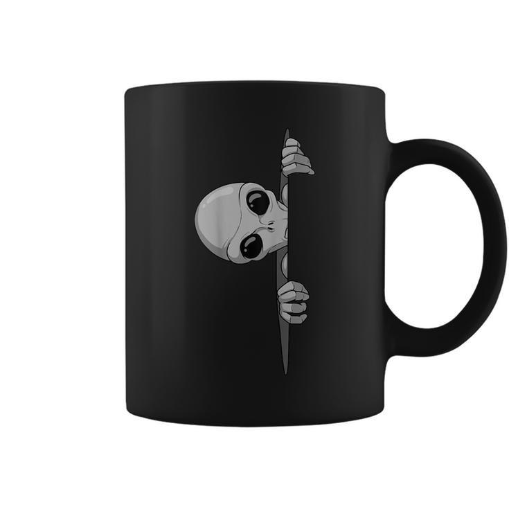 Grey Alien Area 51 Ufo Abduction Space Visitor Foreigner Coffee Mug