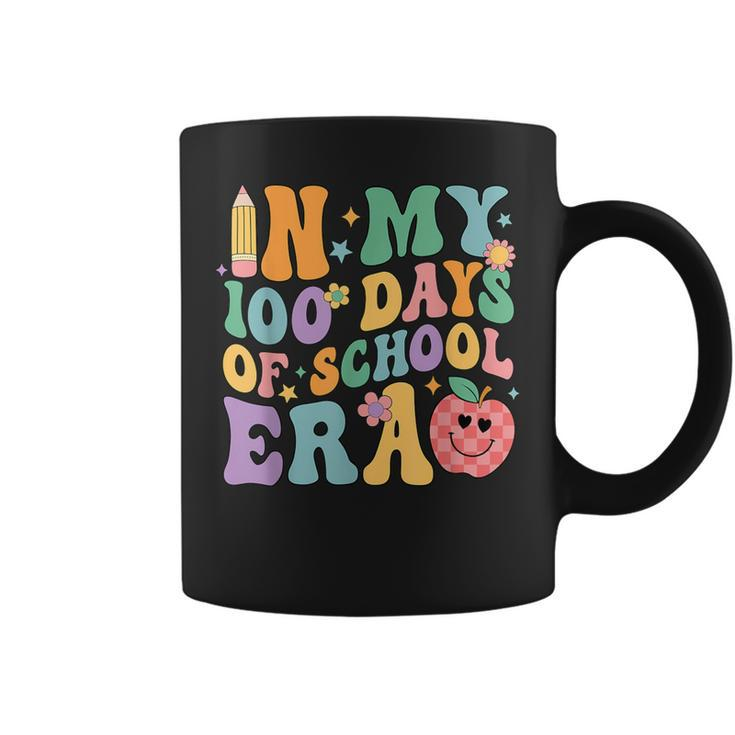 Groovy In My 100 Days Of School Era Student Teacher Coffee Mug