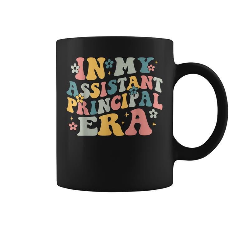 Groovy In My Assistant Principal Era Job Title School Worker Coffee Mug