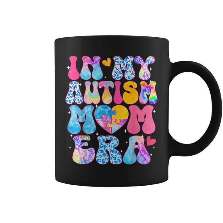 Groovy In My Autism Mom Era Autism Awareness Day Womens Coffee Mug