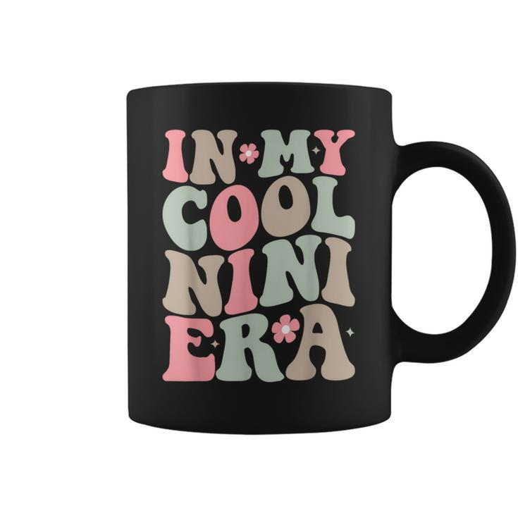 Groovy In My Cool Nini Era Grandma Retro Coffee Mug