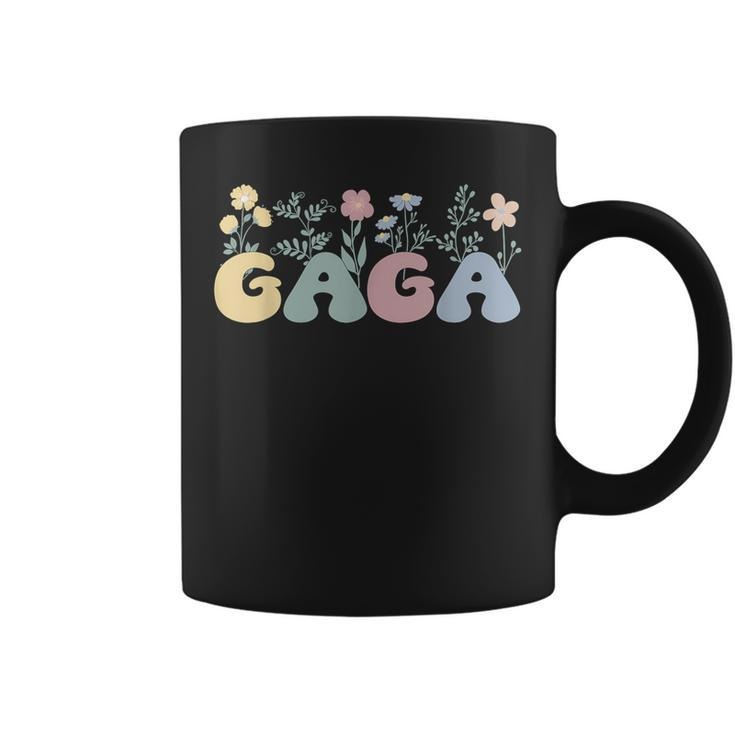 Groovy Gaga Grandmother Flowers Gaga Grandma Coffee Mug