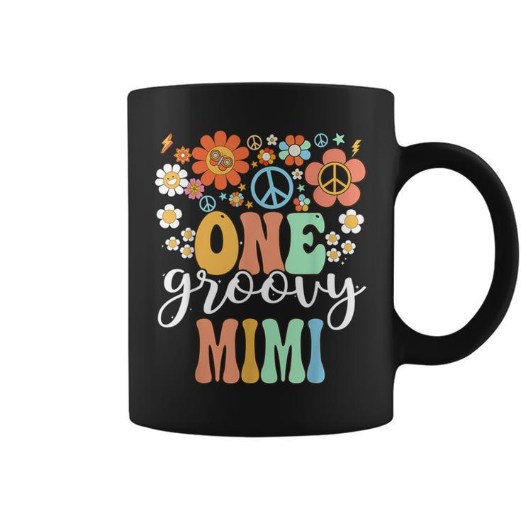 Groovy Mimi Retro Grandma Birthday Matching Family Party Coffee Mug