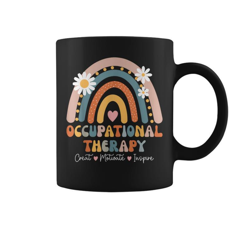 Groovy Occupational Therapy Therapists Happy Ot Month Coffee Mug
