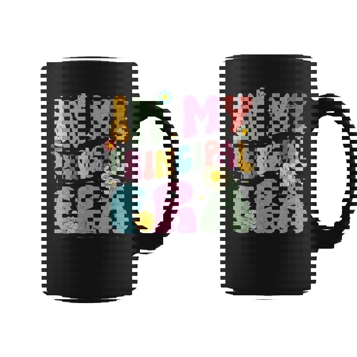 Groovy In My Principal Era Back To School Principal Coffee Mug