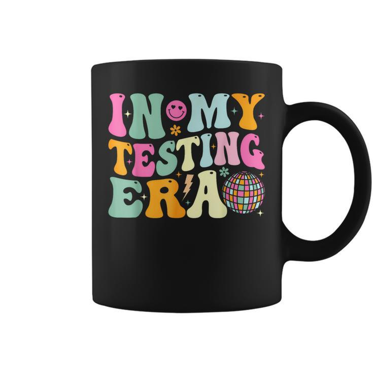 Groovy In My Testing Era Testing Day Teacher Test Day Coffee Mug