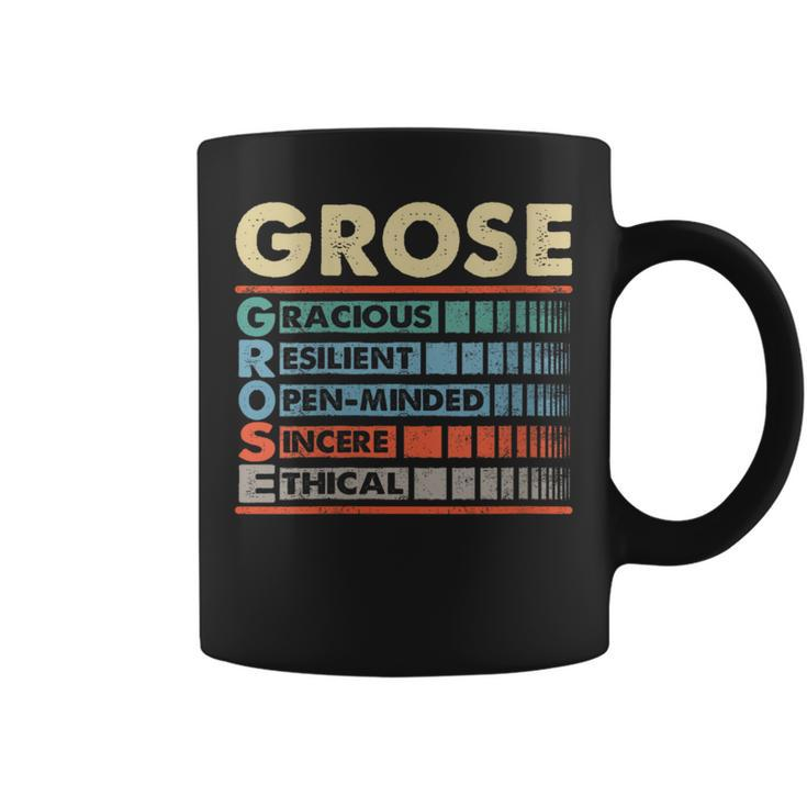 Grose Family Name Last Name Grose Coffee Mug