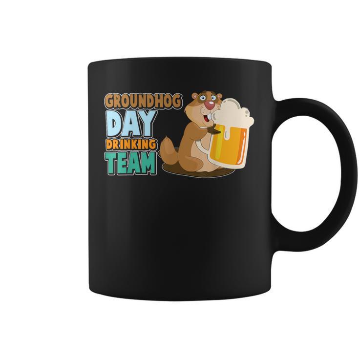 Groundhog Day Drinking Matching Team Party Beer Lover Coffee Mug