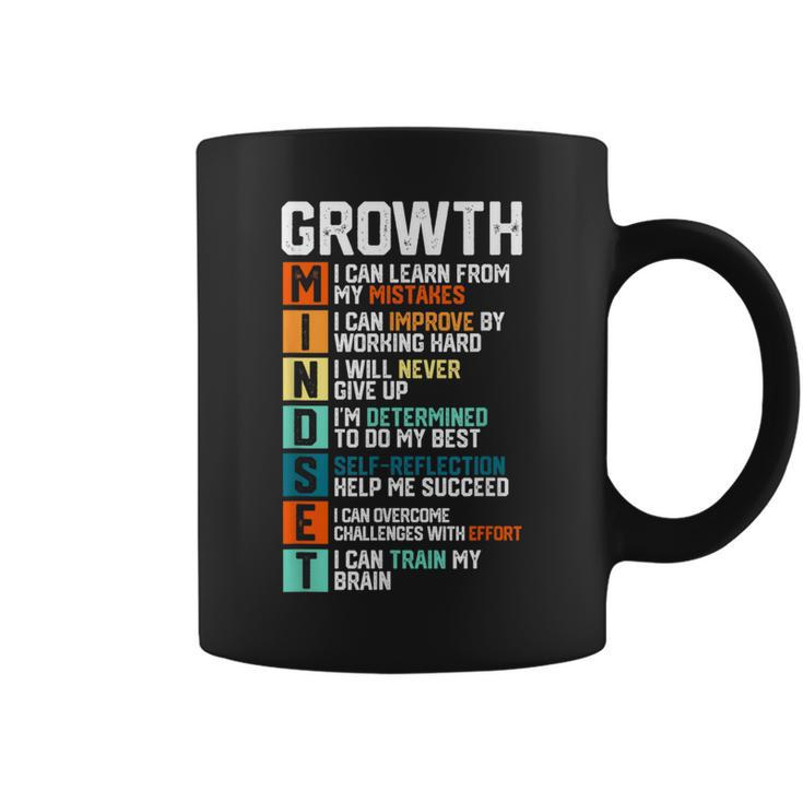 Growth Mindset Definition Motivational Quotes Coffee Mug