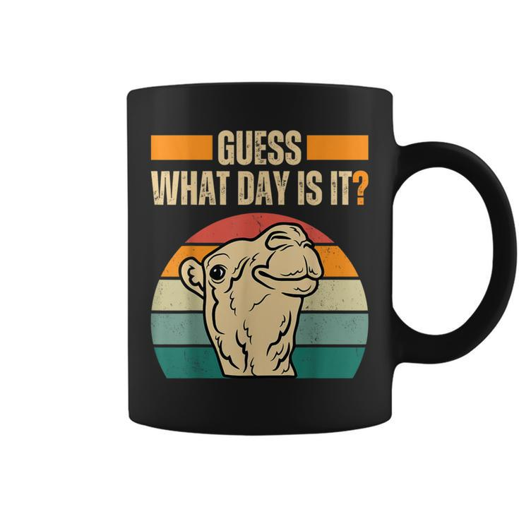 Guess What Day Is It Camel Hump Day Camel Wednesday Coffee Mug