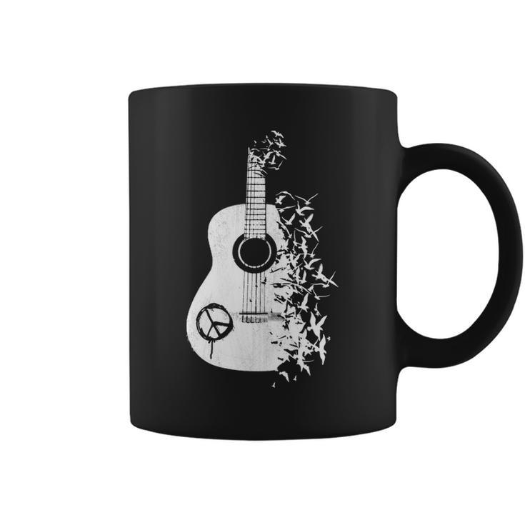 Guitar Classic Bird Coffee Mug