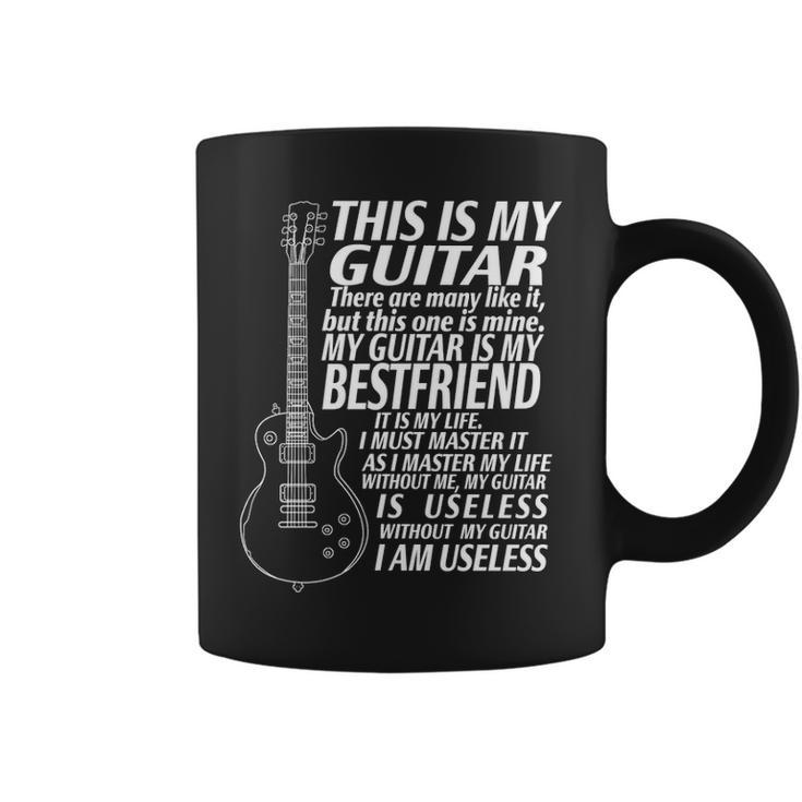 This Is My Guitar Coffee Mug