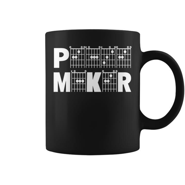 Guitar Peace Maker Coffee Mug