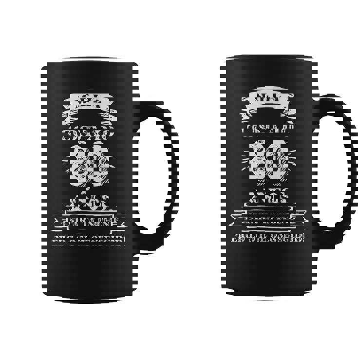 Me Ha Costado 80 Años Estar Tan Bueno 80 Cumpleaños Hombre Taza de café