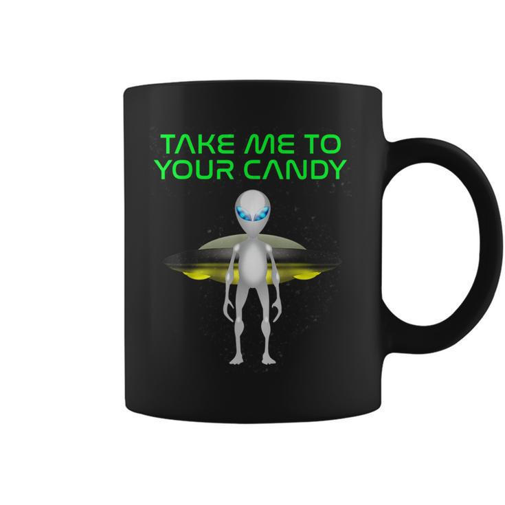 Halloween Alien Quote Trick Or Treat Costume Boys Men Coffee Mug