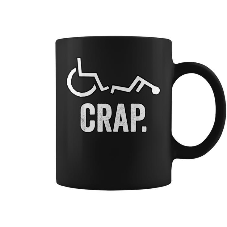 Handicap Wheelchair Fall Coffee Mug