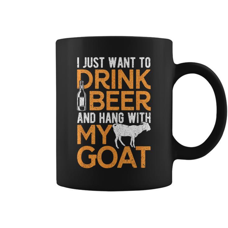 Hang With My Goat Dad Goat Father Goat Farmer Goat Owner Coffee Mug